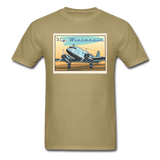 Fly Wisconsin - DC3 - Unisex Classic T-Shirt - khaki