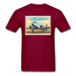 Fly Wisconsin - DC3 - Unisex Classic T-Shirt - burgundy