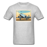 Fly Wisconsin - DC3 - Unisex Classic T-Shirt - heather gray