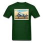 Fly Wisconsin - DC3 - Unisex Classic T-Shirt - forest green