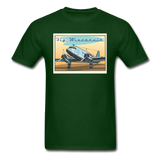 Fly Wisconsin - DC3 - Unisex Classic T-Shirt - forest green