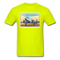 Fly Wisconsin - DC3 - Unisex Classic T-Shirt - safety green