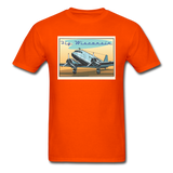 Fly Wisconsin - DC3 - Unisex Classic T-Shirt - orange