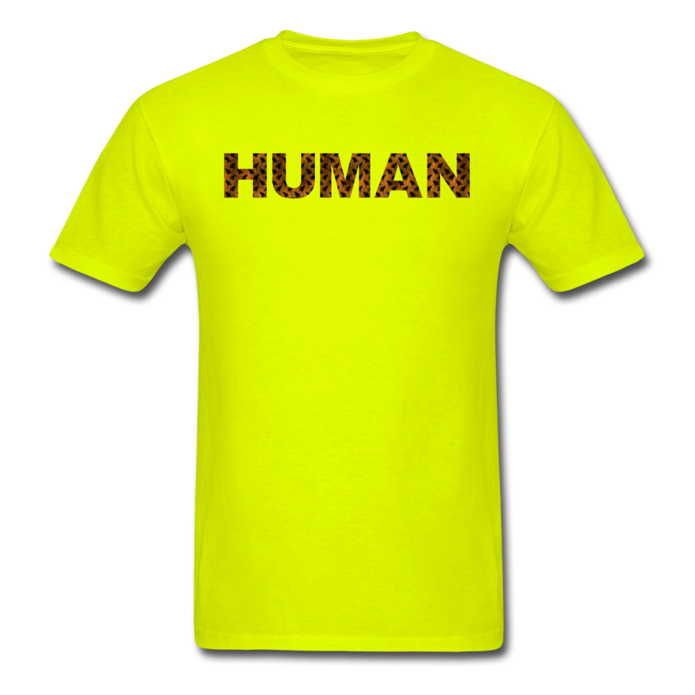 Human - Halloween - Black Cats - Unisex Classic T-Shirt - safety green