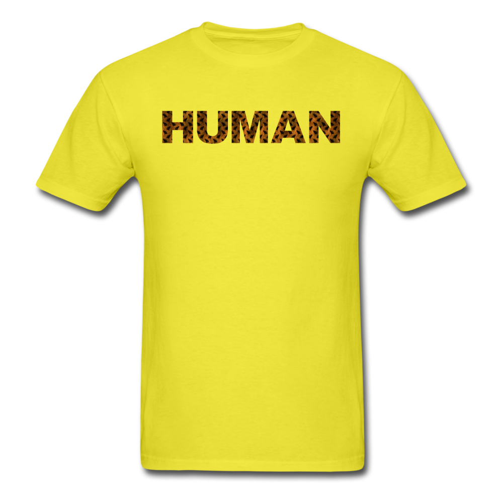 Human - Halloween - Black Cats - Unisex Classic T-Shirt - yellow