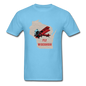 Fly Wisconsin - State - Unisex Classic T-Shirt - aquatic blue