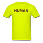 Human - Halloween - Bats - Unisex Classic T-Shirt - safety green