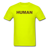 Human - Halloween - Bats - Unisex Classic T-Shirt - safety green