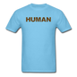 Human - Halloween - Bats - Unisex Classic T-Shirt - aquatic blue