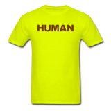 Human - Halloween - Pumpkins - Unisex Classic T-Shirt - safety green