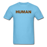 Human - Halloween - Pumpkins - Unisex Classic T-Shirt - aquatic blue