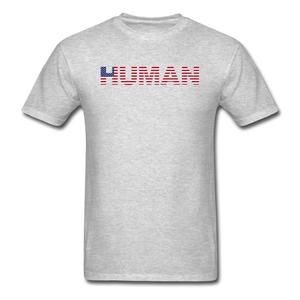 Human - Flag - Unisex Classic T-Shirt - heather gray