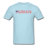 Human - Flag - Unisex Classic T-Shirt - powder blue