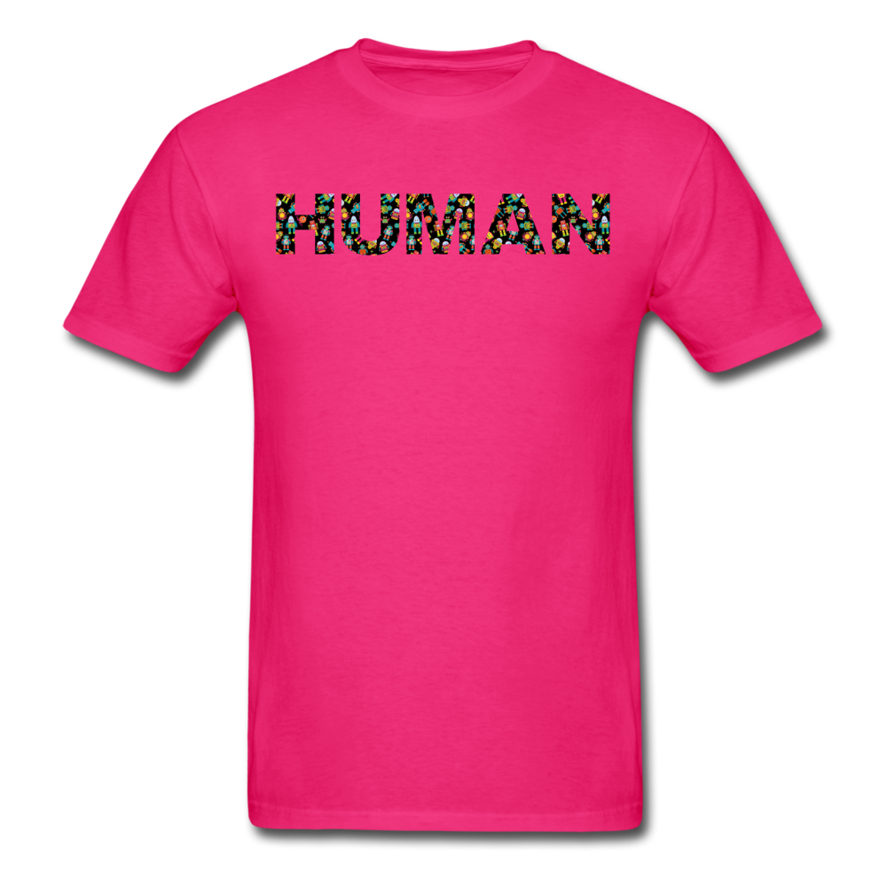 Human - Robots - Unisex Classic T-Shirt - fuchsia