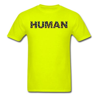 Human - Robots - Unisex Classic T-Shirt - safety green