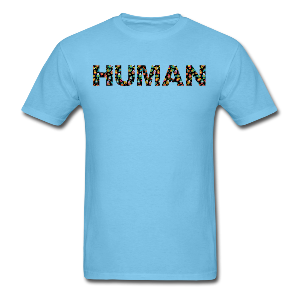 Human - Robots - Unisex Classic T-Shirt - aquatic blue