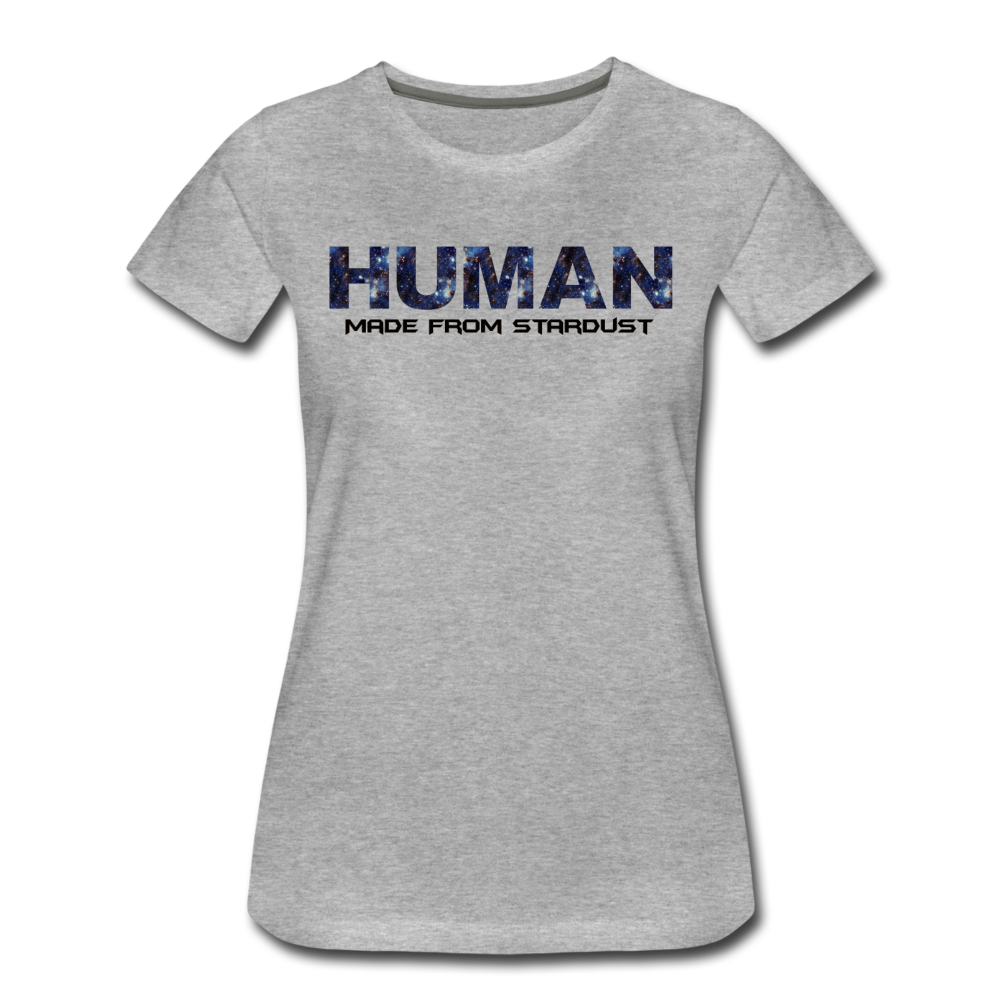 Human - Stardust - Women’s Premium T-Shirt - heather gray