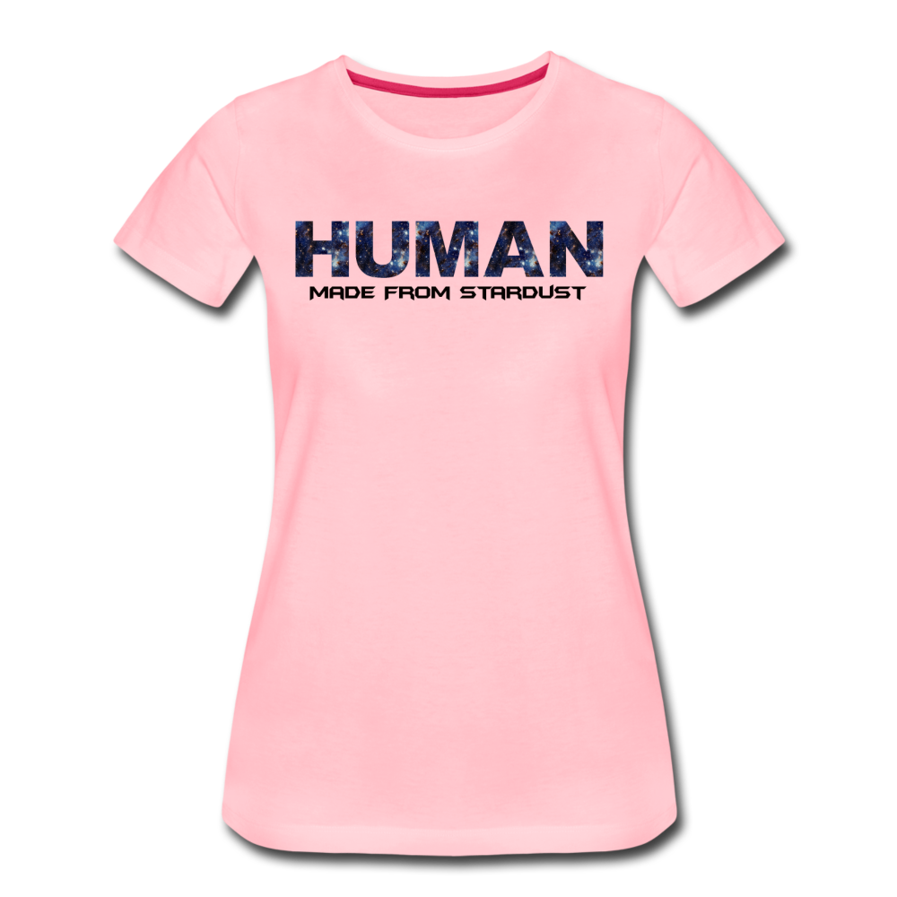 Human - Stardust - Women’s Premium T-Shirt - pink