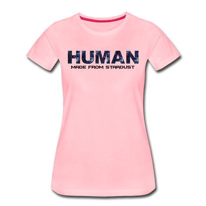 Human - Stardust - Women’s Premium T-Shirt - pink