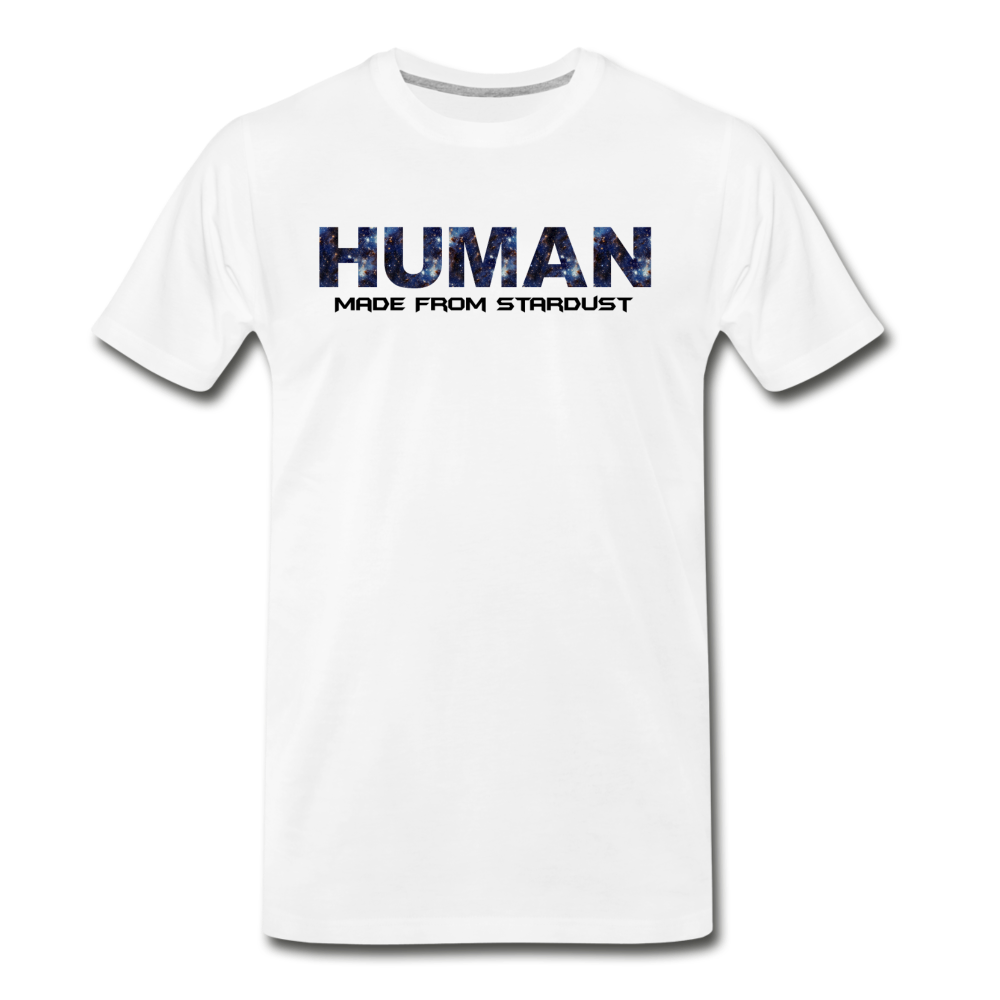 Human - Stardust - Men's Premium T-Shirt - white