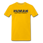 Human - Stardust - Men's Premium T-Shirt - sun yellow