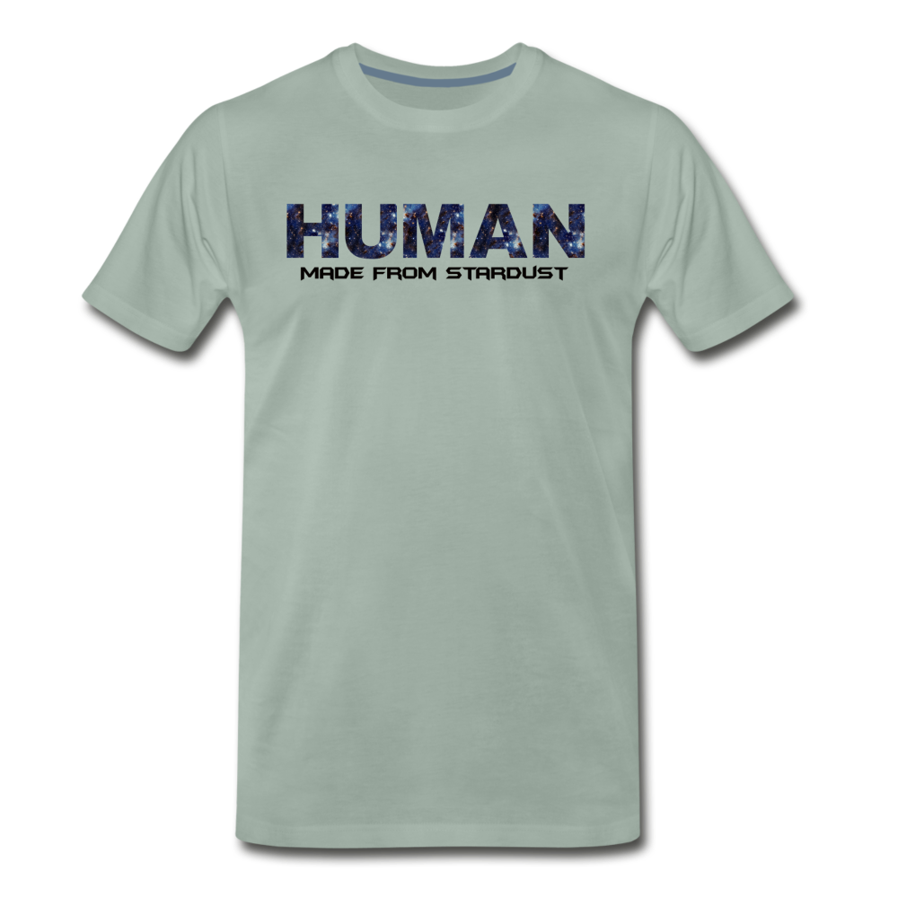 Human - Stardust - Men's Premium T-Shirt - steel green