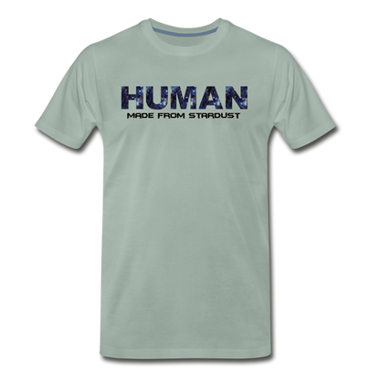 Human - Stardust - Men's Premium T-Shirt - steel green