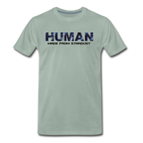 Human - Stardust - Men's Premium T-Shirt - steel green