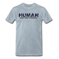 Human - Stardust - Men's Premium T-Shirt - heather ice blue