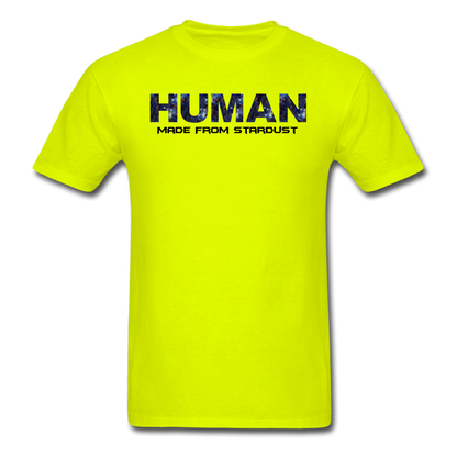 Human - Stardust - Unisex Classic T-Shirt - safety green