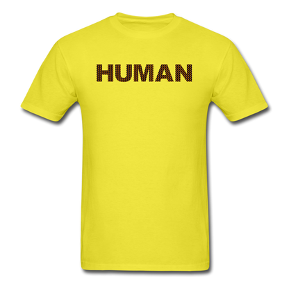 Human - Halloween - Candy Corn - Unisex Classic T-Shirt - yellow