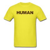 Human - Halloween - Candy Corn - Unisex Classic T-Shirt - yellow