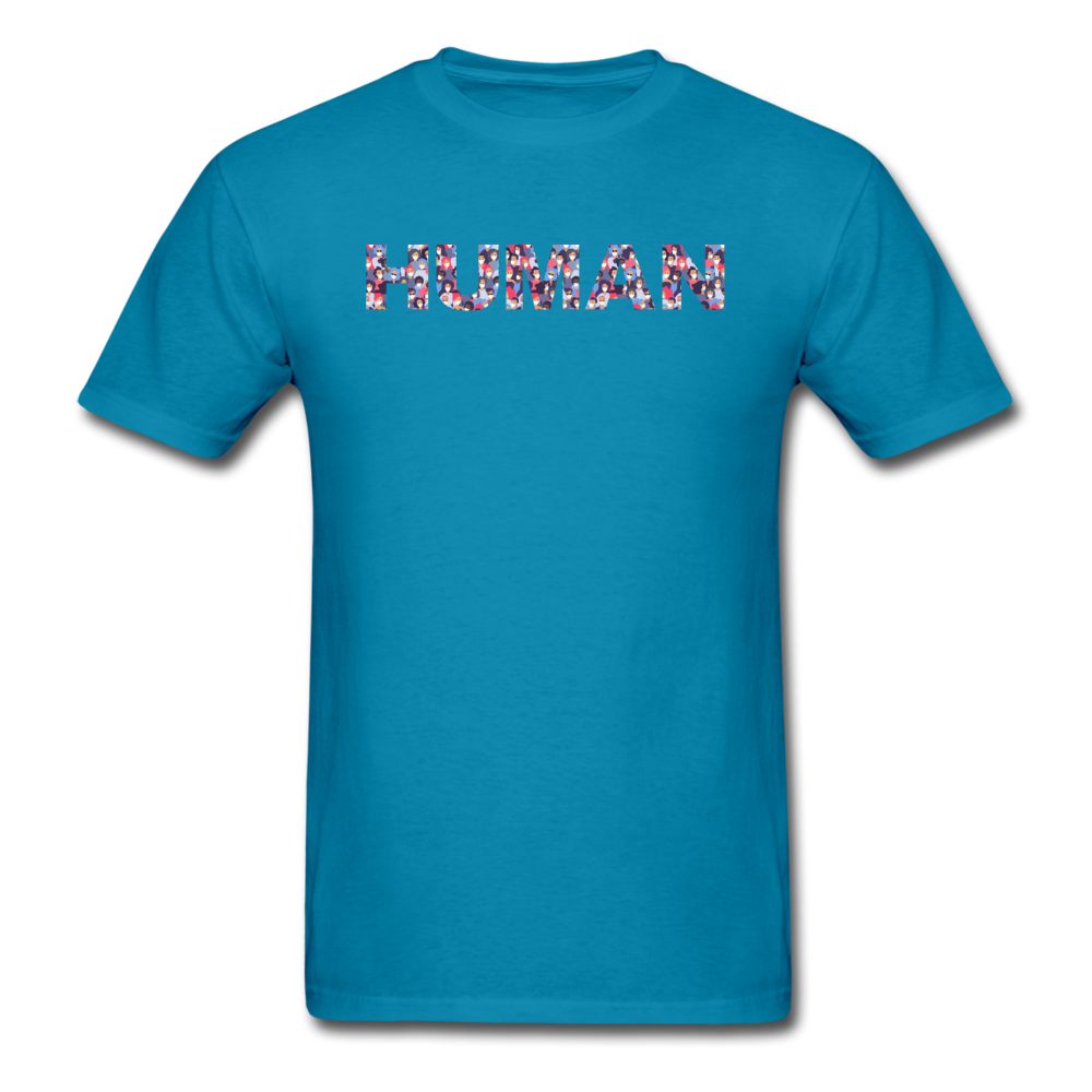 Human - Masks - Unisex Classic T-Shirt - turquoise