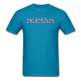 Human - Masks - Unisex Classic T-Shirt - turquoise