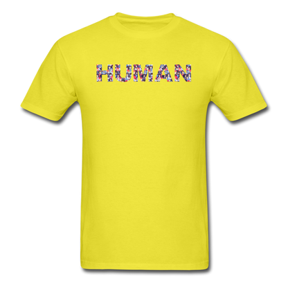 Human - Masks - Unisex Classic T-Shirt - yellow