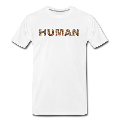 Human - People - Men's Premium T-Shirt - white