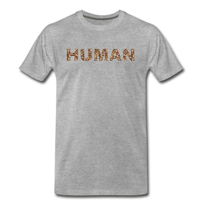 Human - People - Men's Premium T-Shirt - heather gray
