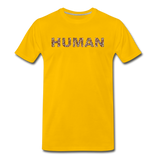 Human - People - Men's Premium T-Shirt - sun yellow