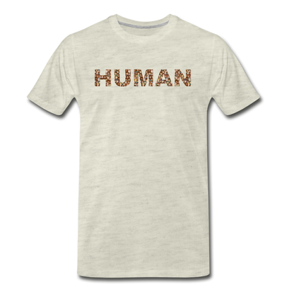 Human - People - Men's Premium T-Shirt - heather oatmeal