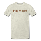 Human - People - Men's Premium T-Shirt - heather oatmeal