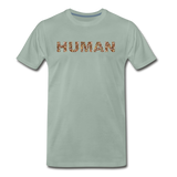 Human - People - Men's Premium T-Shirt - steel green