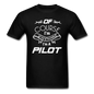 Of Course I'm Awesome - Pilot - White - Unisex Classic T-Shirt - black