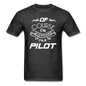 Of Course I'm Awesome - Pilot - White - Unisex Classic T-Shirt - heather black