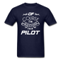 Of Course I'm Awesome - Pilot - White - Unisex Classic T-Shirt - navy