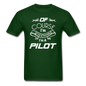 Of Course I'm Awesome - Pilot - White - Unisex Classic T-Shirt - forest green