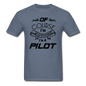 Of Course I'm Awesome - Pilot - Black - Unisex Classic T-Shirt - denim