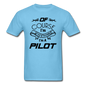 Of Course I'm Awesome - Pilot - Black - Unisex Classic T-Shirt - aquatic blue