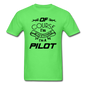 Of Course I'm Awesome - Pilot - Black - Unisex Classic T-Shirt - kiwi