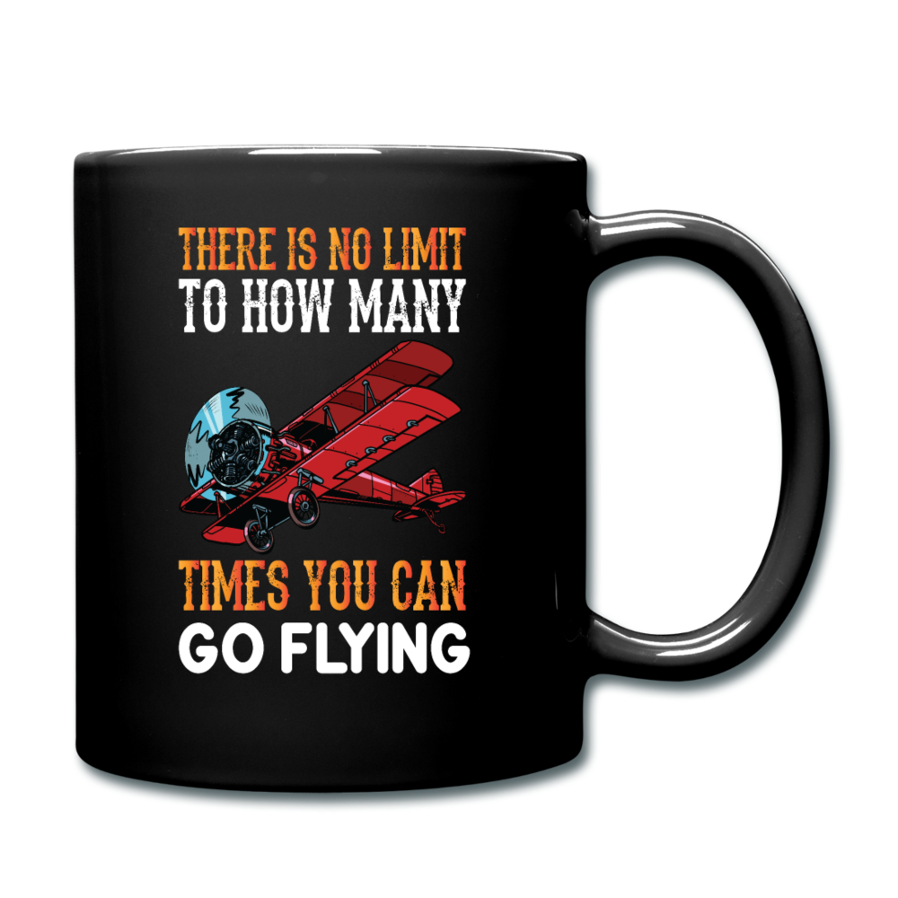 There Is No Limit - Flying - Full Color Mug - black