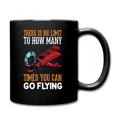 There Is No Limit - Flying - Full Color Mug - black